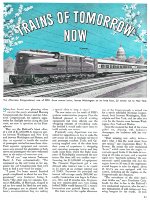 PRR "Trains Of Tomorrow Now," Page 13, 1952